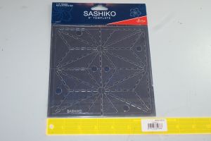 SEW EASY SASHIKO STENCIL ASA NO HA (HEMP LEAF)